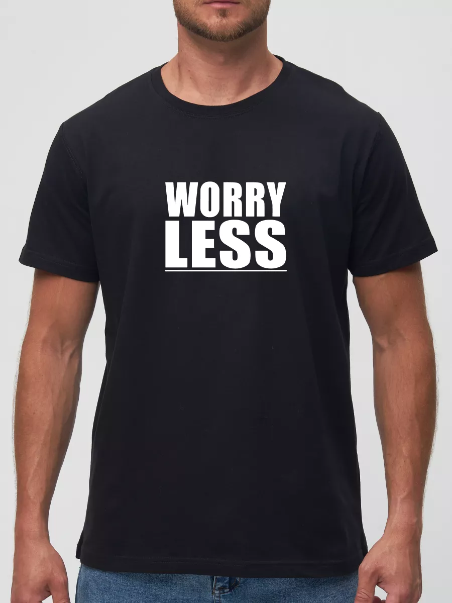 Футболка Worry less