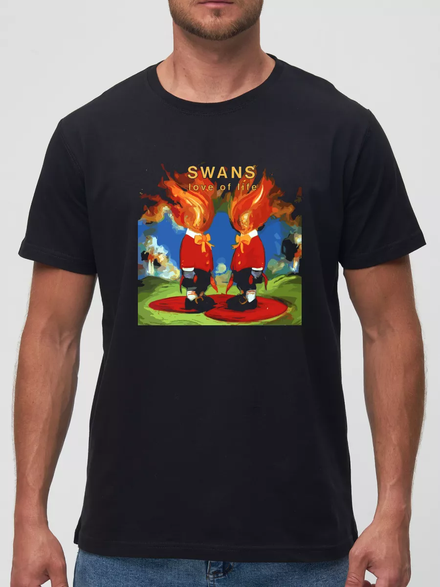Футболка Swans рок