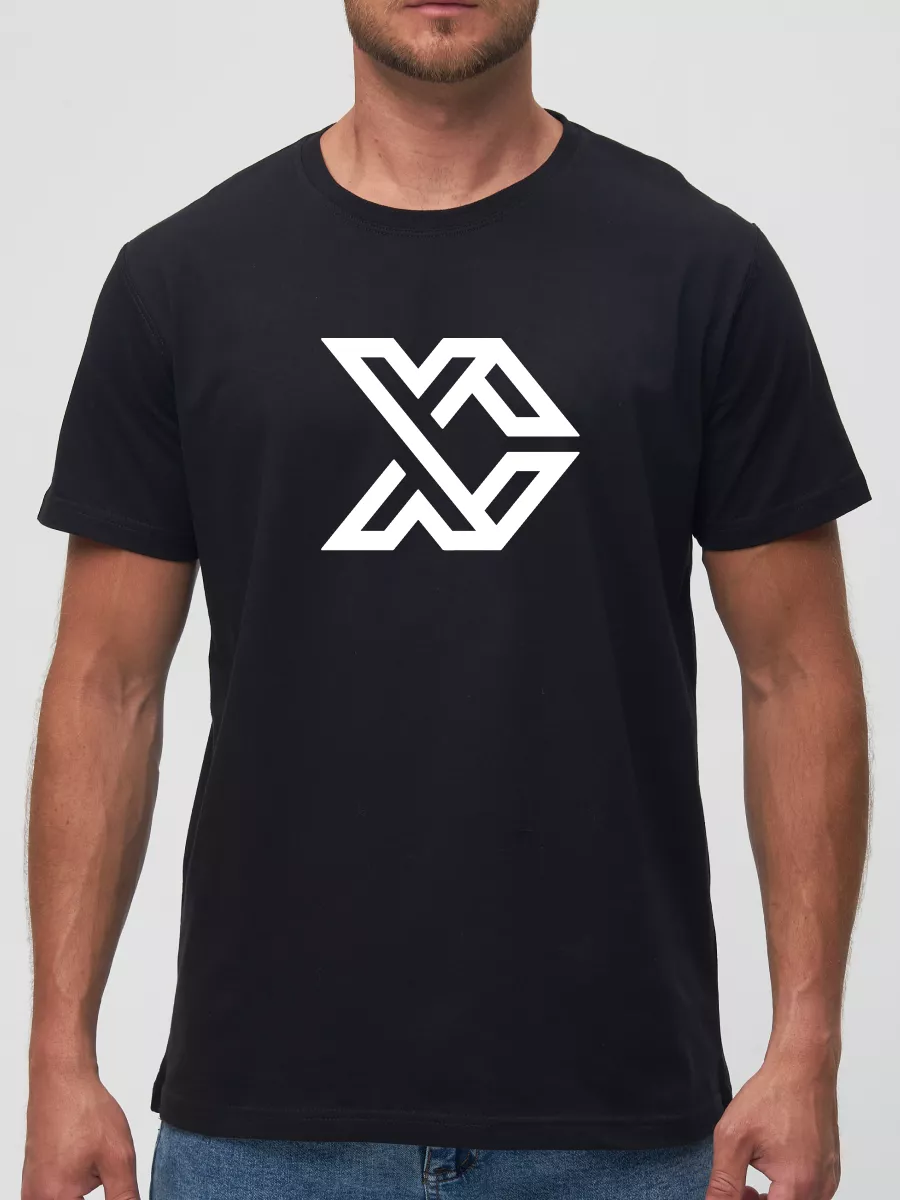 Черная футболка Xc
