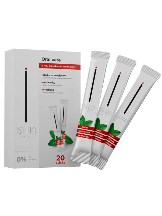 iSHiKi Ополаскиватель для полости рта ИШИКИ In Sticks, 20 стиков х…, белый, фото 8