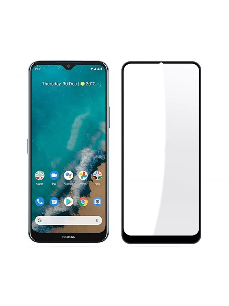 стекло 5D Forti Glass для Nokia G50