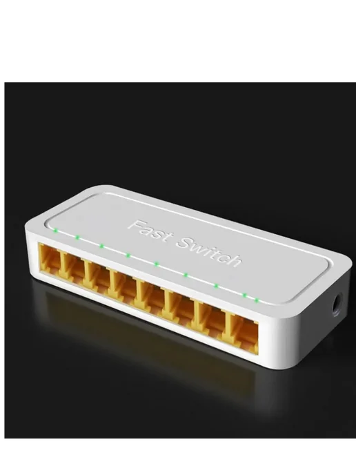 MyPads Коммутатор сетевой Switch 8x100Mb, вариант, фото 2