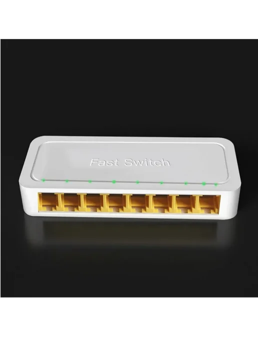 MyPads Коммутатор сетевой Switch 8x100Mb, вариант, фото 5