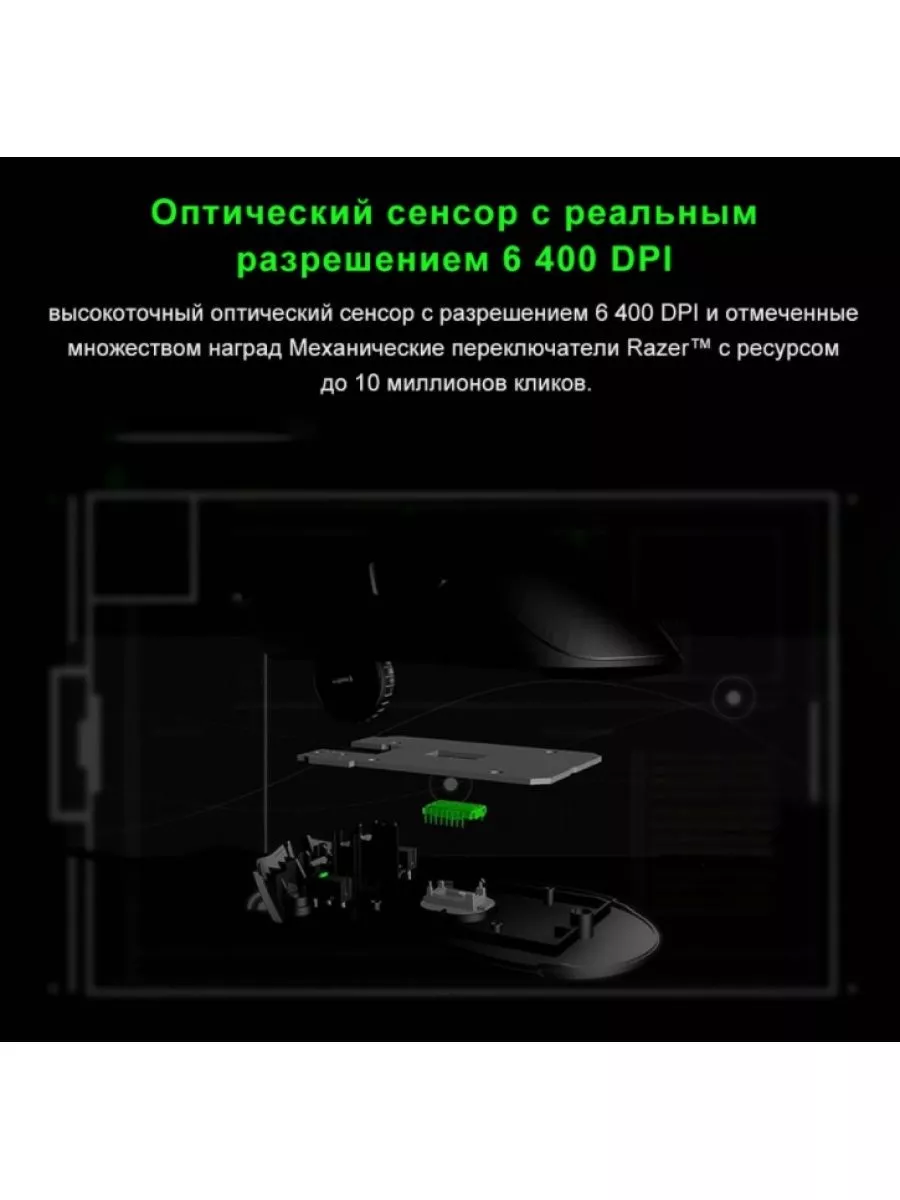 MyPads Проводная игровая мышь Razer DeathAdder Essential 6400dpi