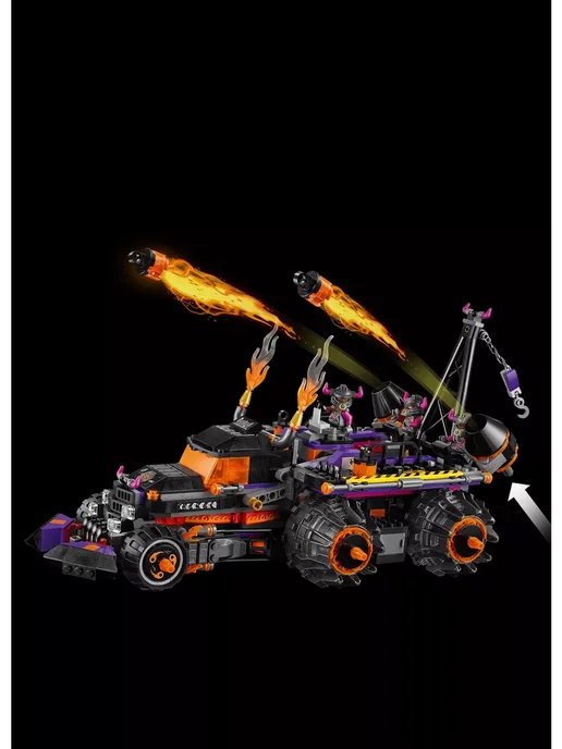 LEGO Конструктор Monkey Boy Огненный грузовик 1153 дет, вариант, фото 3