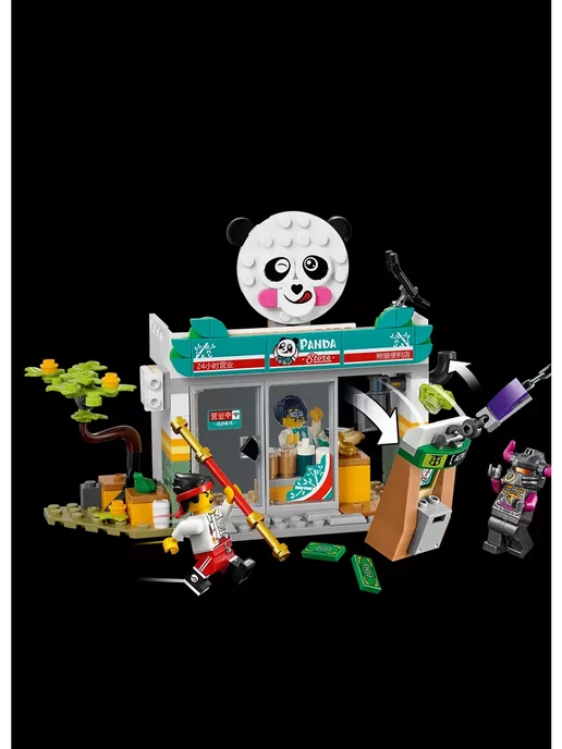 LEGO Конструктор Monkey Boy Огненный грузовик 1153 дет, вариант, фото 6