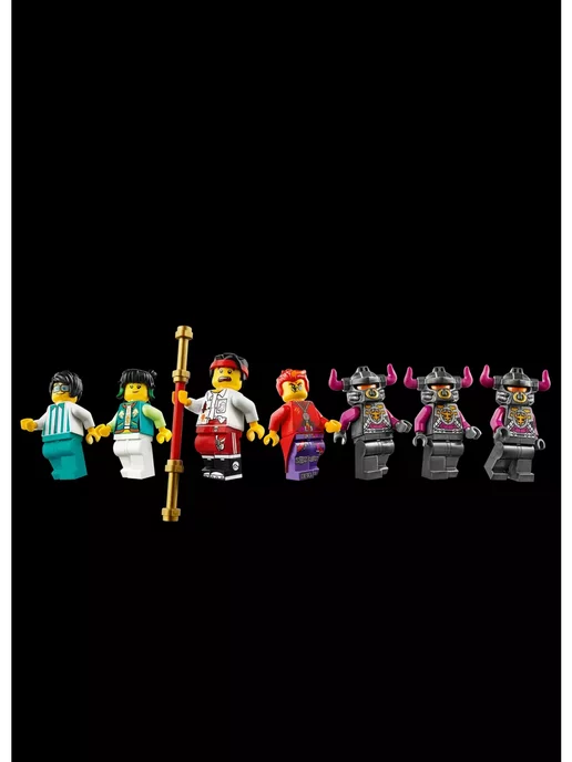 LEGO Конструктор Monkey Boy Огненный грузовик 1153 дет, вариант, фото 7