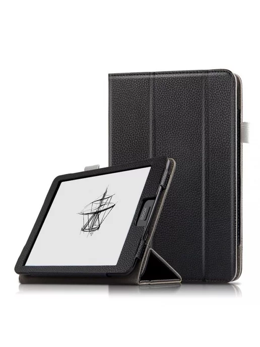 Fanoya Чехол бизнес класса MyPads для ONYX BOOX Nova 2 7.8 с виз, черный