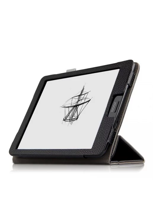 Fanoya Чехол бизнес класса MyPads для ONYX BOOX Nova 2 7.8 с виз, черный, фото 5