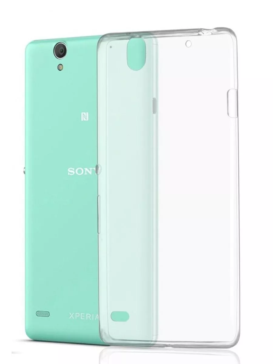 Чехол MyPads для Sony Xperia C4 C4 Dual прозрачный