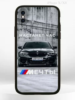 Чехол на Apple iPhone X, iPhone XS с принтом машина BMW