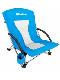 Кресло скл. Portable Low Sling Chair голубой