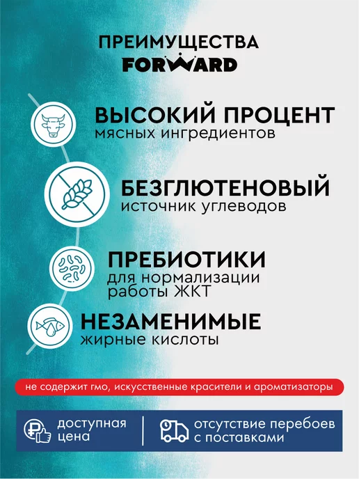 Сухой корм FORWARD ZOO для собак, крупные, говядина, 10 кг, фото 2