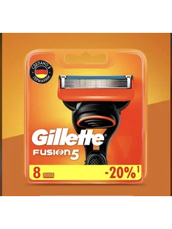 Кассеты для бритья сменные лезвия для бритвы Fusion 5 8 шт Gillette 249409403 купить за 614 ₽ в интернет-магазине Wildberries