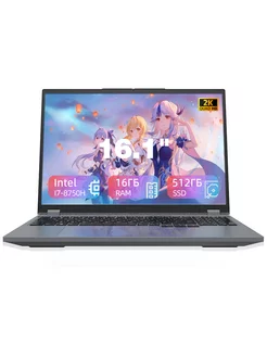 Ноутбук 16.1" IPS I7-8750H RAM 16 ГБ SSD 512 ГБ Win11pro Neobihier 249411891 купить за 43 929 ₽ в интернет-магазине Wildberries