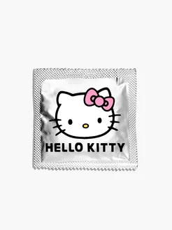 Брелок презерватив Hello Kitty