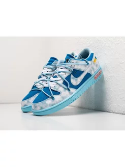 Кроссовки SB Dunk Low x OFF-White blue