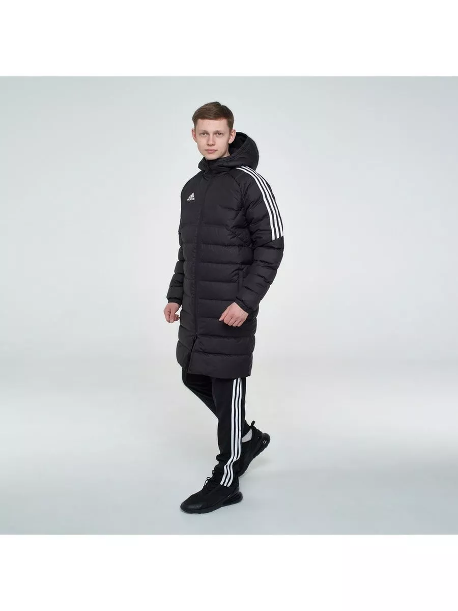 Adidas condivo long down jacket on sale