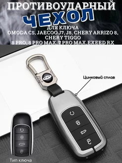 Чехол на ключ Chery Tiggo 7 8 pro max OMODA C5 Arrizo Jaecoo