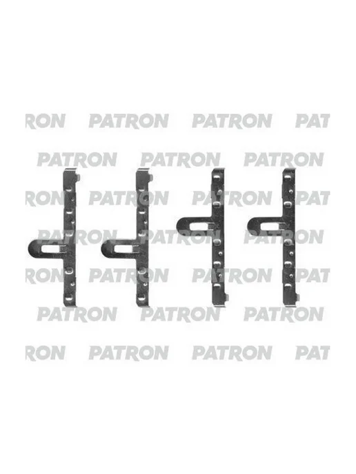 PATRON Комплект монтажный тормозных колодок дисковых, вариант