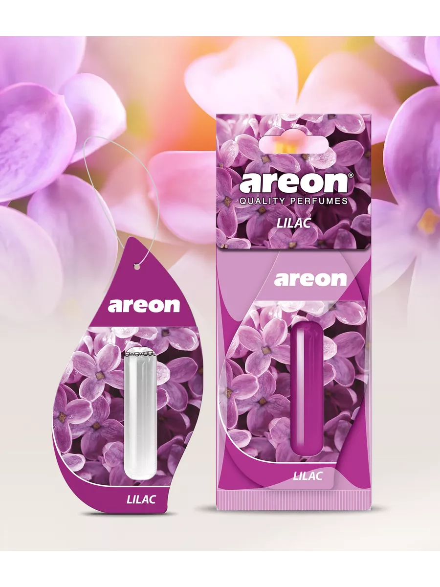 ароматизатор подвесной жидкий AREON LIQUID Сирень