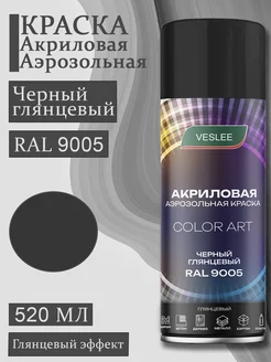 Аэрозольная краска автомобильная в баллончике RAL 9005 Veslee 249569056 купить за 286 ₽ в интернет-магазине Wildberries