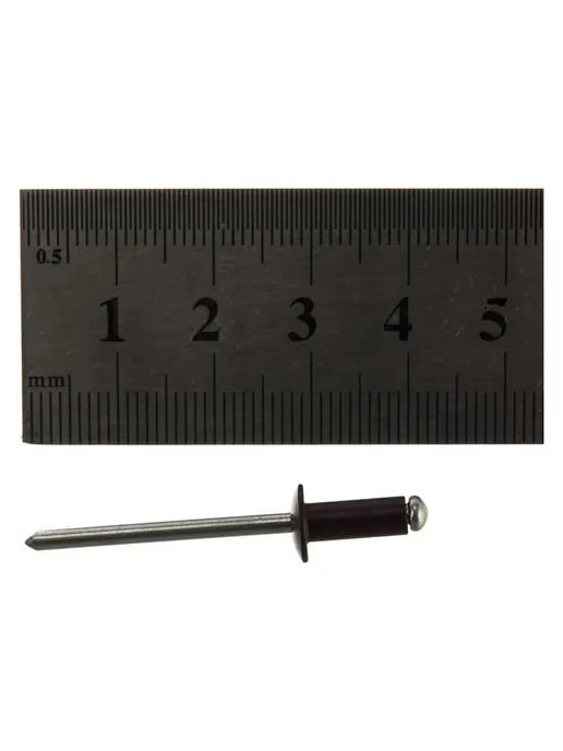 Matrix Заклепки 4,0 х 10 мм RAL 8017 (темно-коричневый), 50 шт, 4.0x10 мм, 50 шт, фото 2