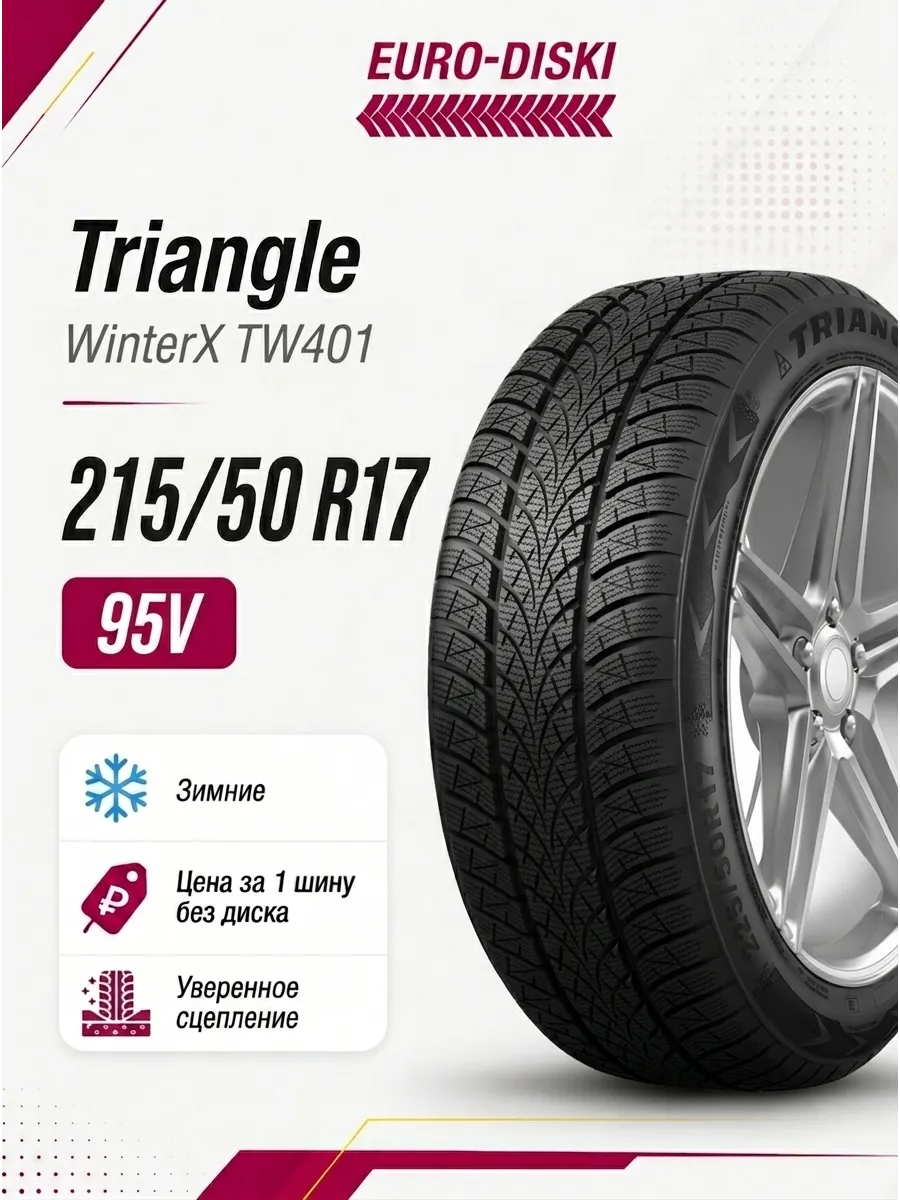 Зимние шины 17/215/50 WinterX TW401 95V