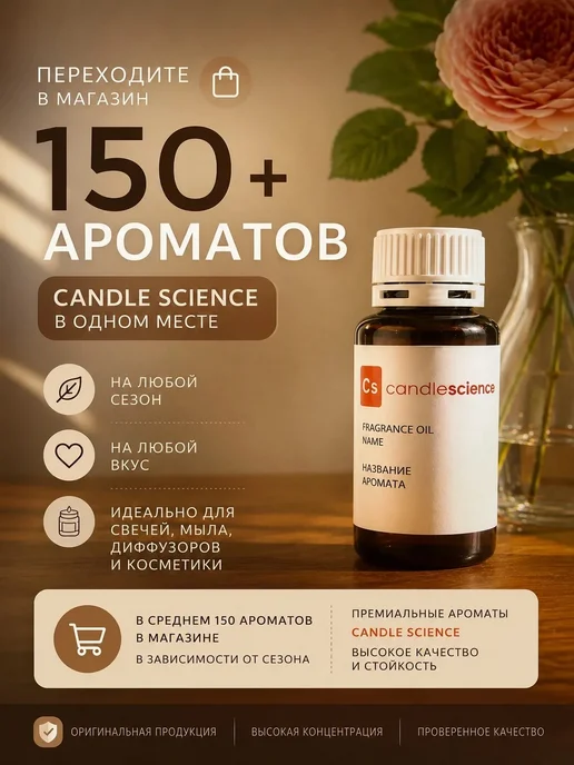candlescience 25гр.Свежий Кофе, Отдушка США, 25 г, фото 4