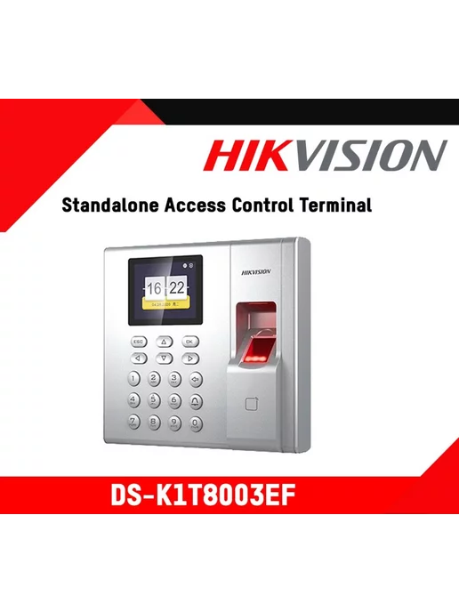 HIKVISION Терминал доступа(Сканер отпеч пальца) DS-K1T8003EF