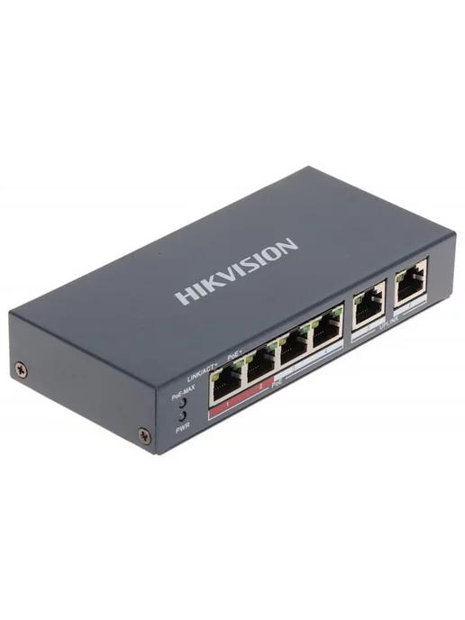 HIKVISION Коммутатор (SWITCH) сетевой DS-3E0106MP-E M