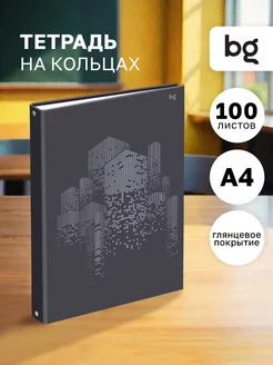 Блочная тетрадь на кольцах со сменными блоками 100 листов BG 249639300 купить за 392 ₽ в интернет‑магазине Wildberries