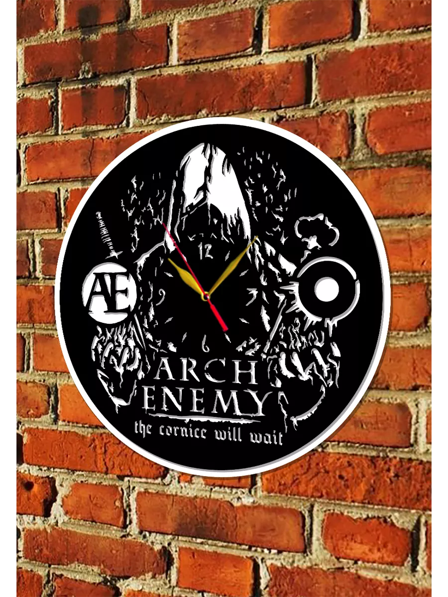 Настенные часы Arch Enemy, Майкл и Кристофер Эмотт — фото 5