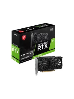 Видеокарта GeForce RTX 3050 6G VENTUS 2X OC 6Gb MSI 249646815 купить за 23 728 ₽ в интернет-магазине Wildberries