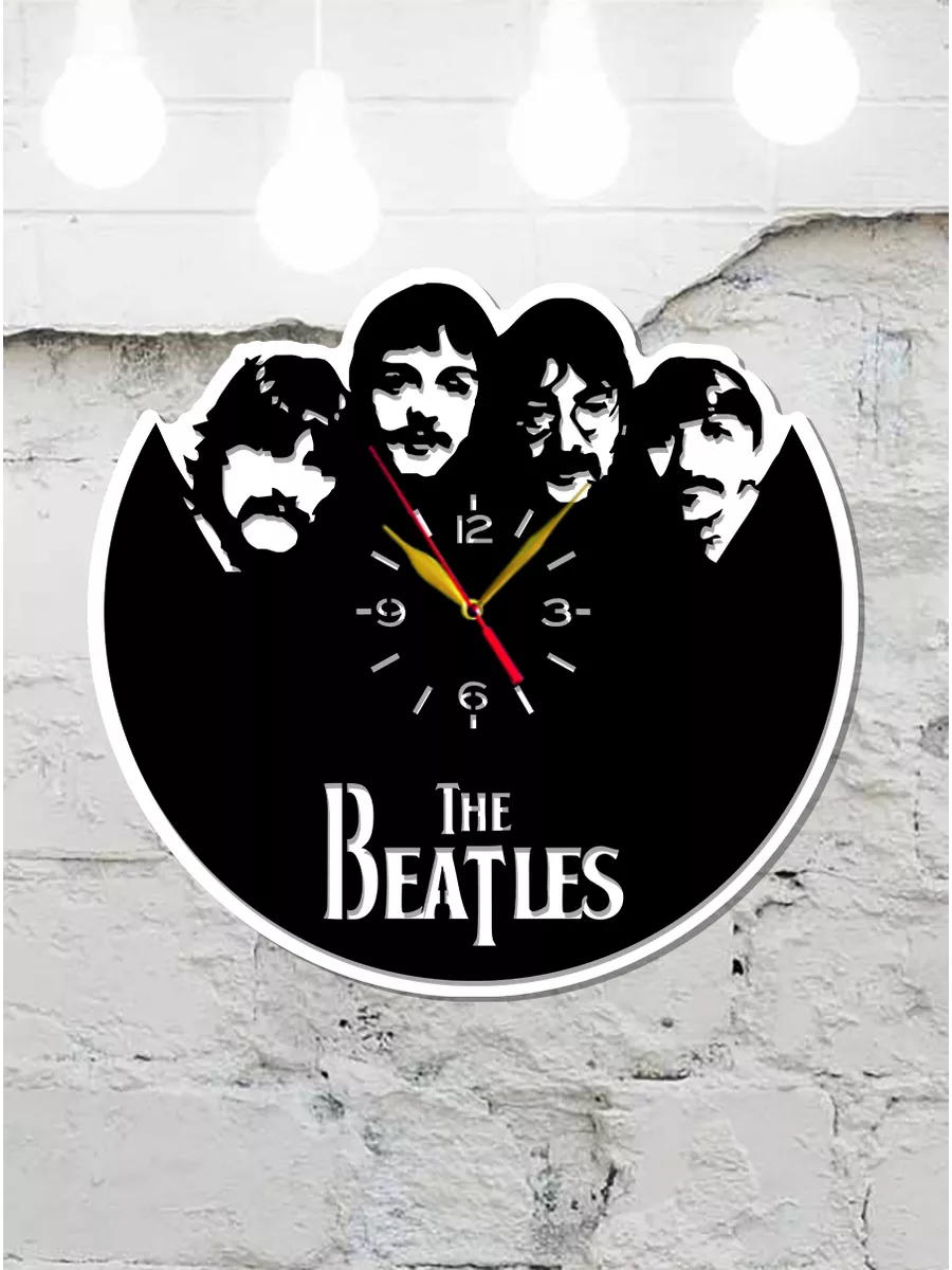 Настенные часы The Beatles, Битлз, Джон Леннон — фото 4