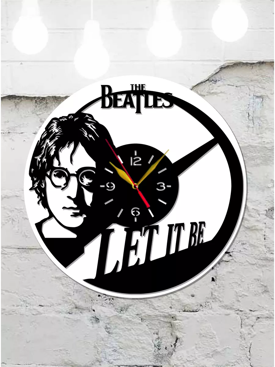Настенные часы The Beatles, Битлз, Джон Леннон — фото 4