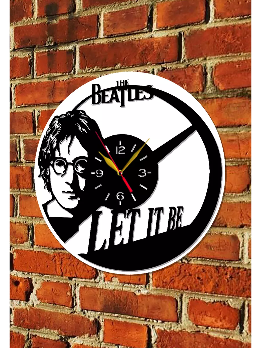 Настенные часы The Beatles, Битлз, Джон Леннон — фото 5