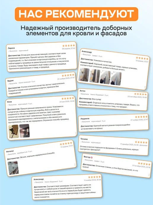 Стильные грядки Конек кровельный 150*150*1150 5 шт, 150x150, 5 шт, фото 5