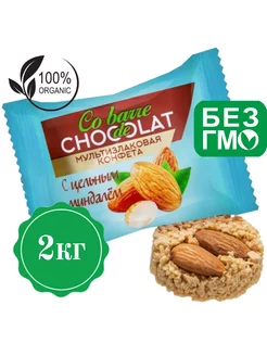 Конфеты мультизлаковые, миндаль, белая глазурь, 2 кг Co Barre De Chocolat 249709628 купить за 1 660 ₽ в интернет-магазине Wildberries