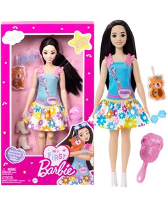 Кукла Моя первая Барби Брюнетка HLL22 Barbie 249733385 купить за 2 019 ₽ в интернет-магазине Wildberries