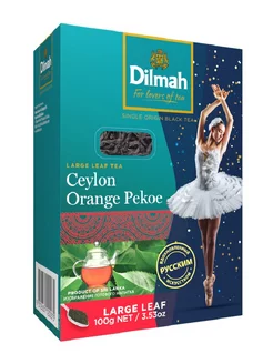 Чай Dilmah черный цейлонский листовой, 100 гр. Dilmah 249737515 купить за 179 ₽ в интернет-магазине Wildberries