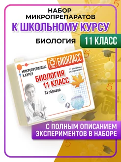 Препараты для микроскопа биология физиология 11 класс БИОКЛАСС 249747220 купить за 1 501 ₽ в интернет-магазине Wildberries