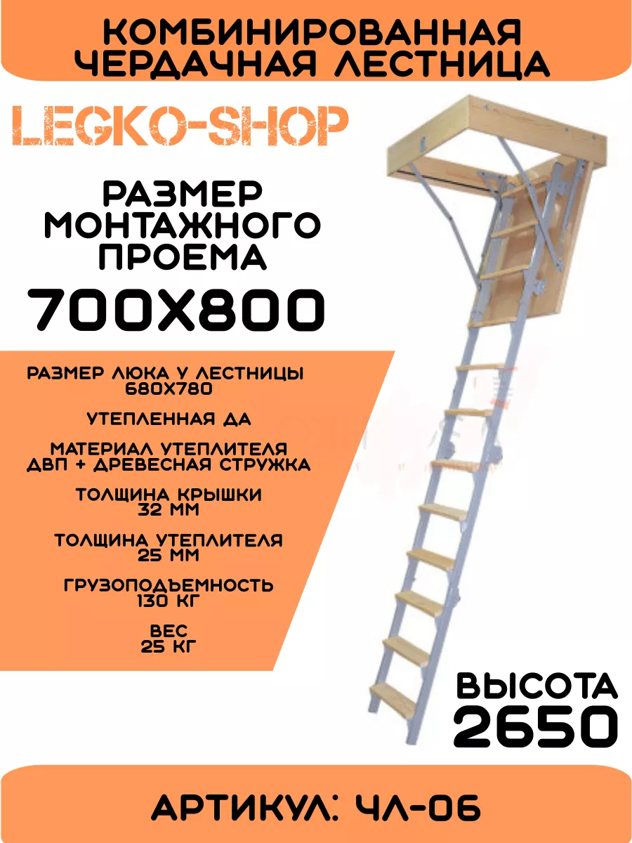 Комбинированная чердачная...