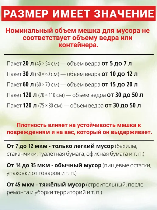 Mirpack Мешки для мусора 30 л Classic, 5 рулонов, белые, 30 л, фото 4