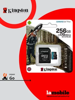 Карта памяти microSDXC Canvas GO Plus 256 ГБ