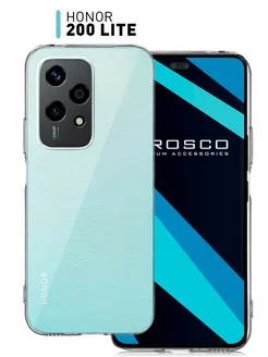 Чехол на Honor 200 Lite прозрачный