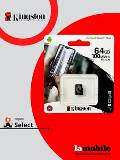 Карта памяти microSDXC Canvas Select Plus 64 ГБ