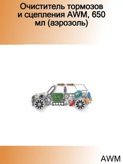 Очиститель тормозной системы 650 мл