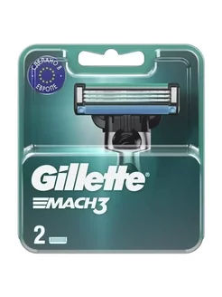 Сменные кассеты для мужской бритвы Gillette Mach3