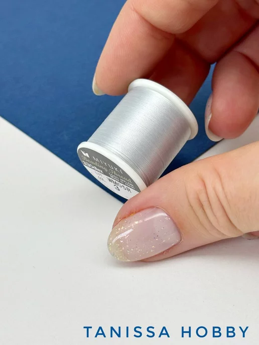 Tanissa Hobby MIYUKI Нить для бисера Beading Thread, серый, фото 4